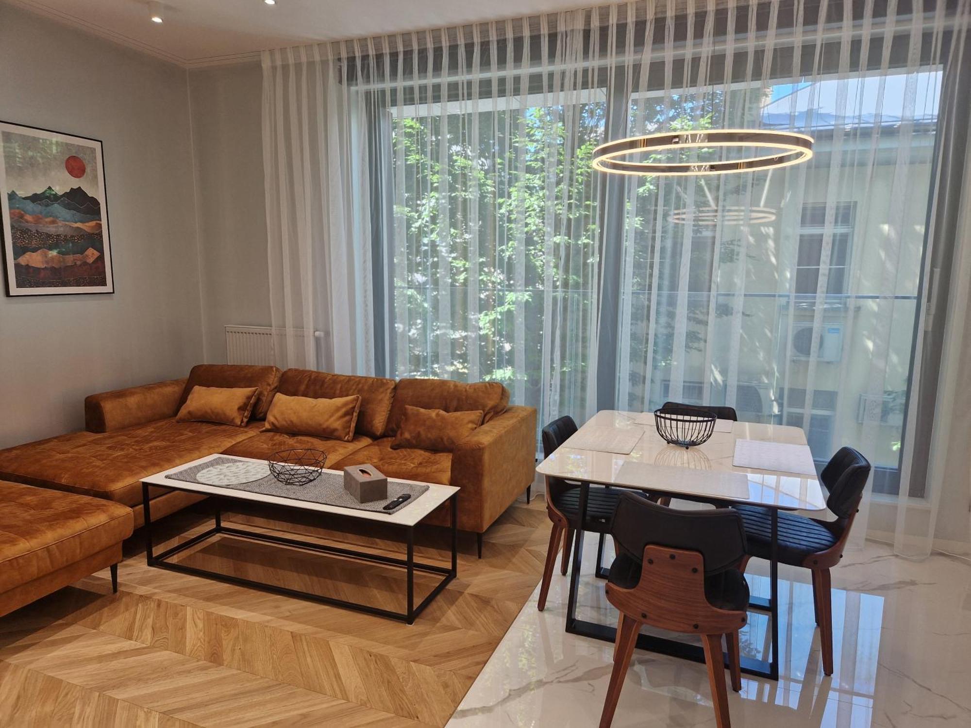 Apartament Platinum Z Tarasem 70 M2, 50 M Od Placu Litewskiego 卢布林 外观 照片
